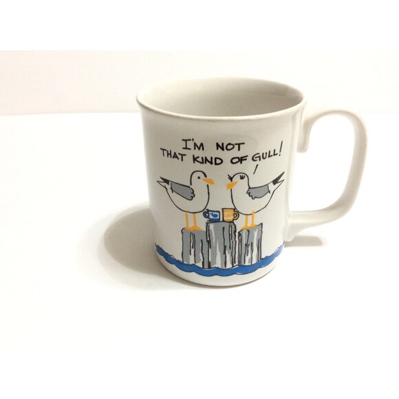 I’m Not That Kind Of Gull Ceramic Coffee Mug Tea Bird Funny Gift - Picture 1 of 3